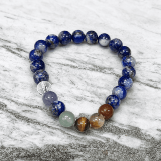 7 Chakras Lapizlasuli Bracelet